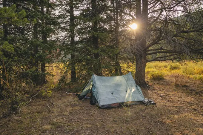 Camping in the Eagles Nest Wilderness, Colorado