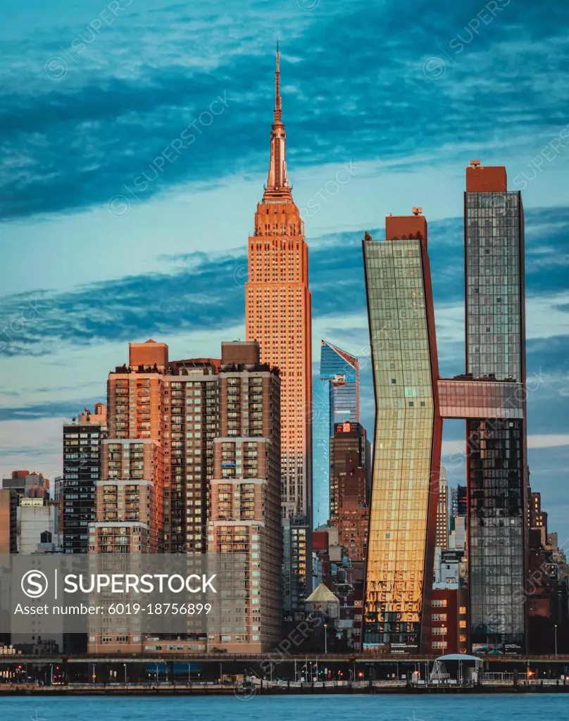 views New York skyscrapers usa