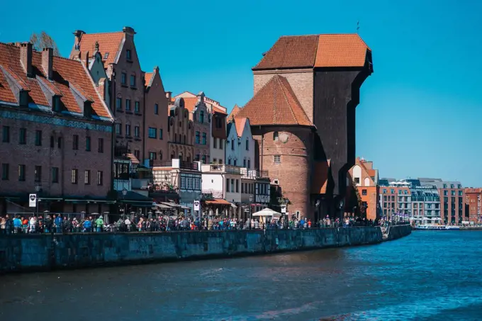 buildings and architectural elements historical part of Gdansk P
