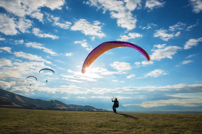Paragliding in Utah 