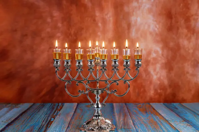 Jewish Holiday symbol Hanukkah menorah Hanukkah, the Jewish Festival of Lights
