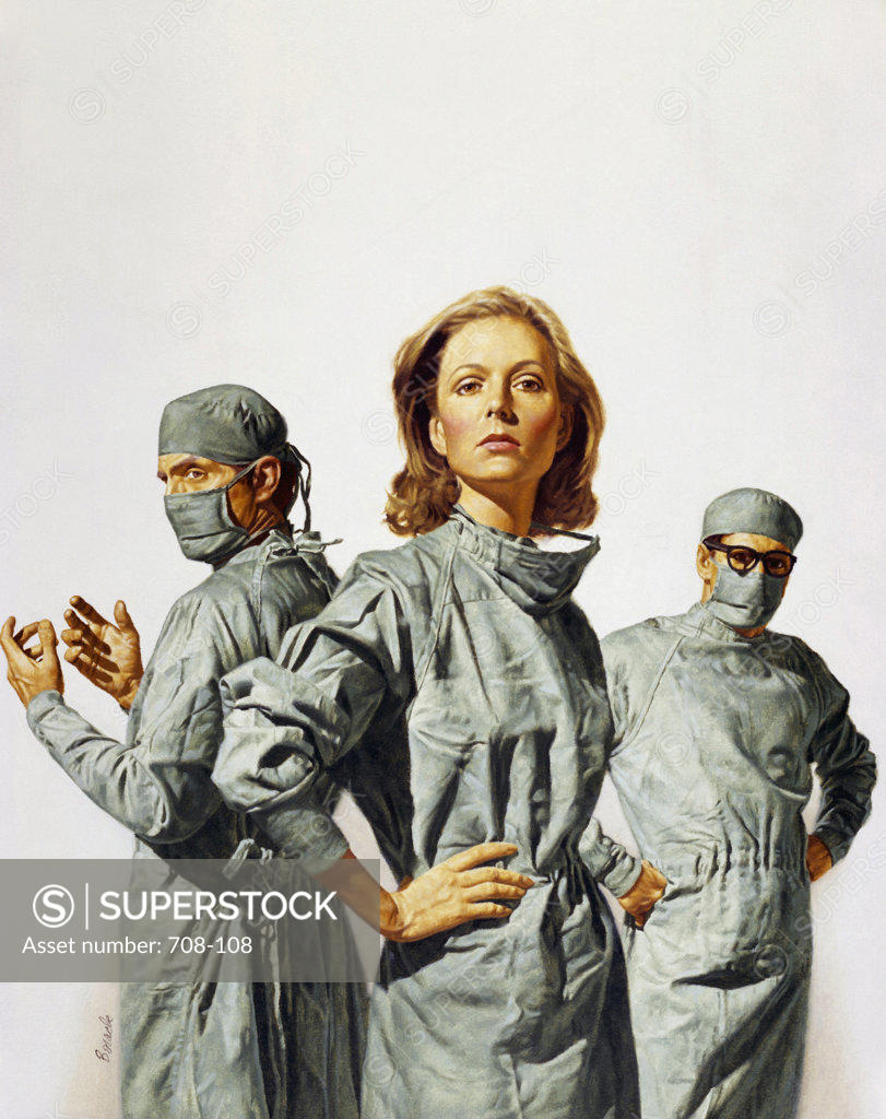 Stock Photo: 708-108 Surgeons Stanley Borack (b.1927 American)