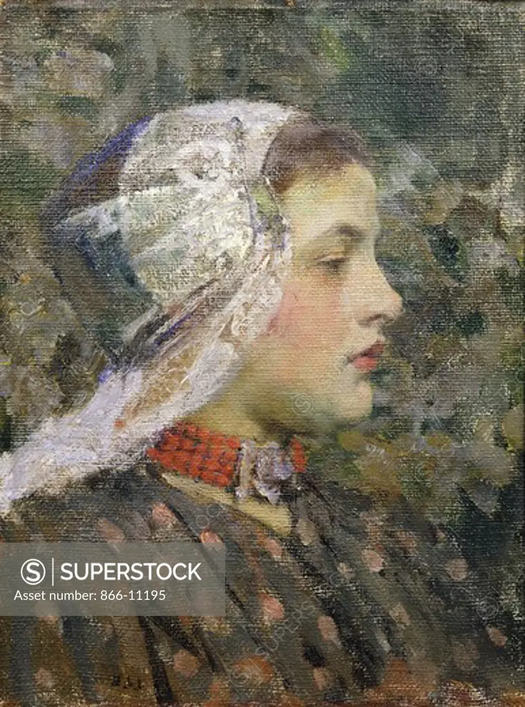 Portrait of Katje. Sir James Jebusa Shannon (1862-1923). Oil on