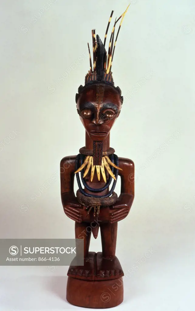 Songye male figure, from Zaire, England, London, Christie's Images, Primitive Art