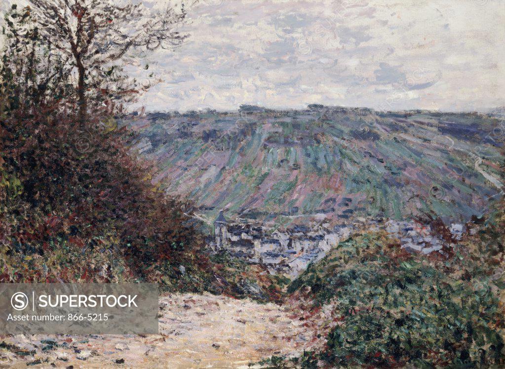 Stock Photo: 866-5215 Chemin Creux A Giverny  1885 Monet, Claude(1840-1926 French) Oil On Canvas Christie's Images, London, England 