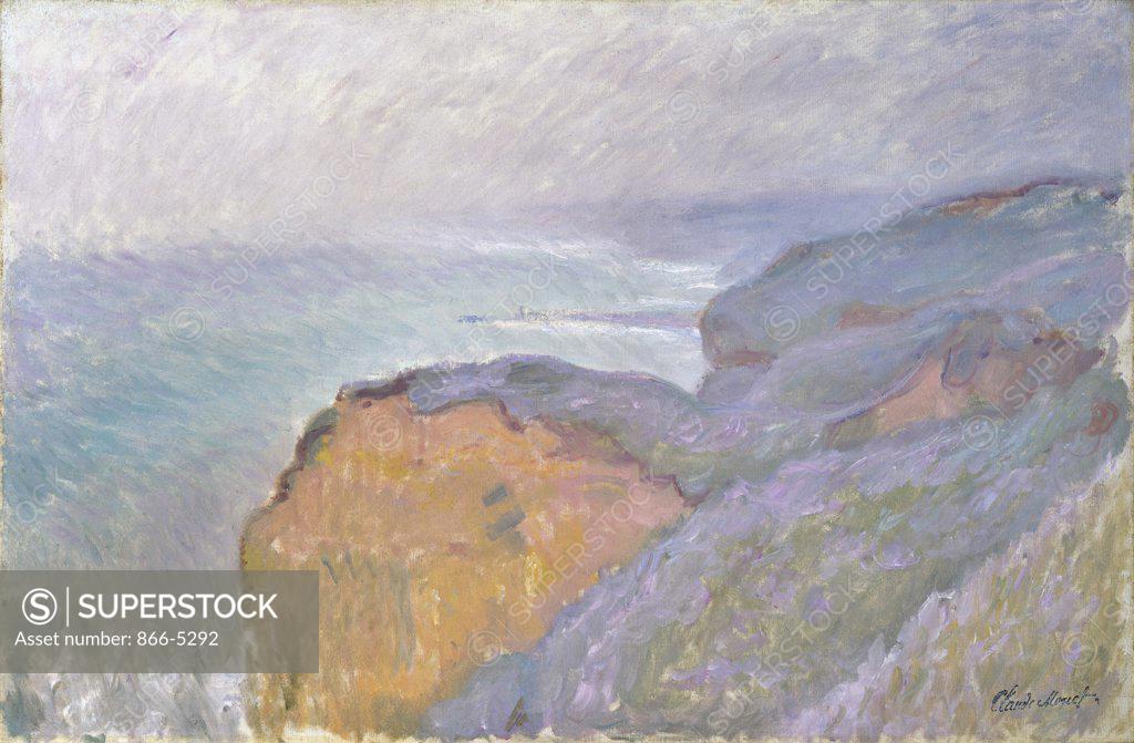 Stock Photo: 866-5292 Au Val Saint-Nicolas, Pres De Dieppe Claude Monet (1840-1926 French) Oil On Canvas Christie's Images, London, England