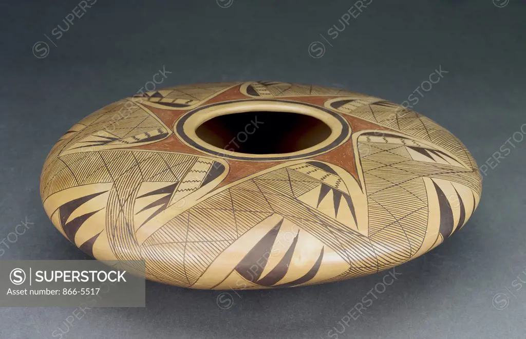 A Hopi Polychrome Seed Jar Native American Art Pottery