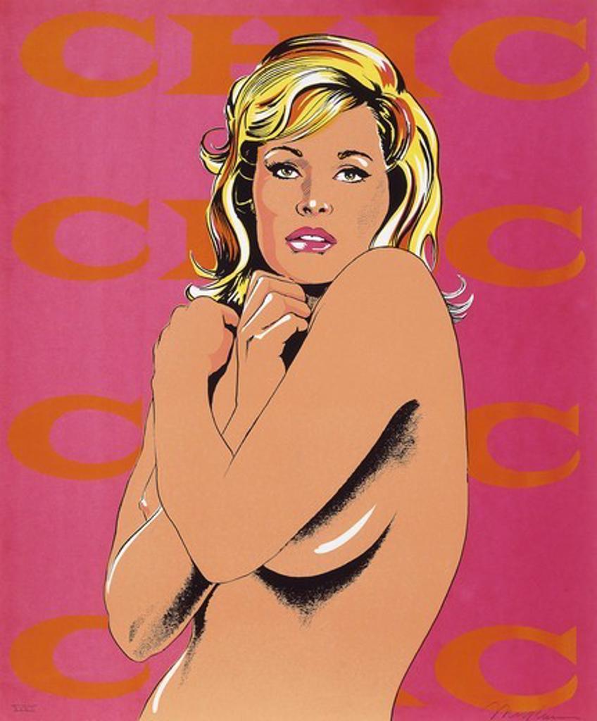 Chic, from Eleven Pop Artists, Vols.I-III, New York, Original Editions Inc. 1965. Mel Ramos (b. 1935). Colour Screenprint.