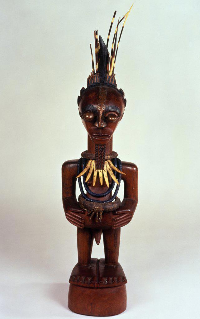 Songye male figure, from Zaire, England, London, Christie's Images, Primitive Art