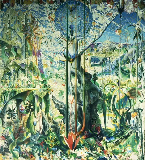 Tree of My Life, 1919.  Joseph Stella (1877-1946). Oil on canvas. 212.1 x 191.8cm