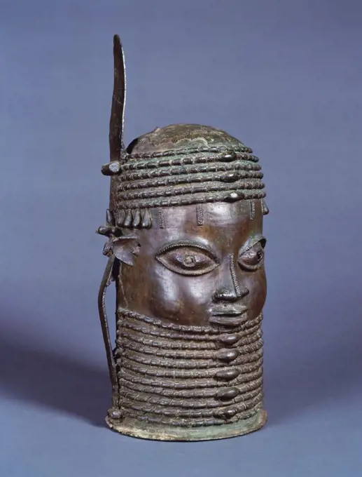 A Rare Owo Bronze Memorial Head Primitive Art Christie's, London 
