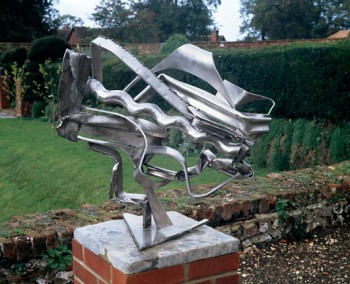 Untitled sculpture by Albert Feraud, aluminum, (b.1921), UK, England, London, Christie's  - stock photo