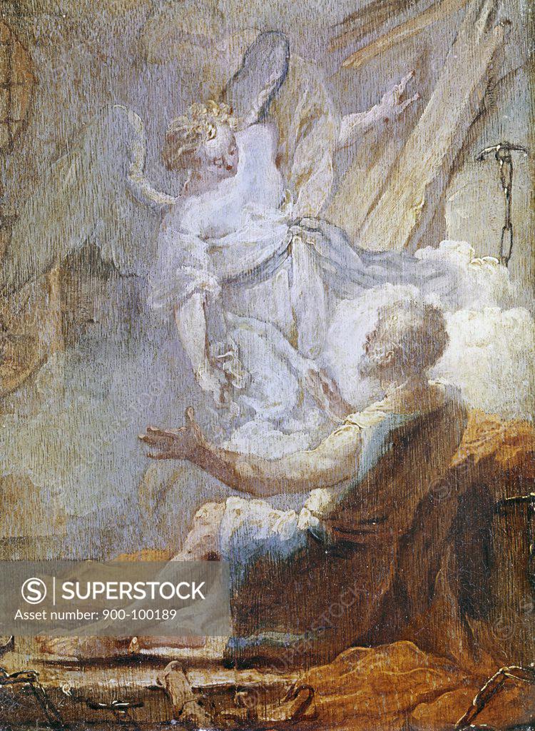 Stock Photo: 900-100189 Liberation of Saint Peter Giovanni Battista Tiepolo (1696-1770/Italian) 