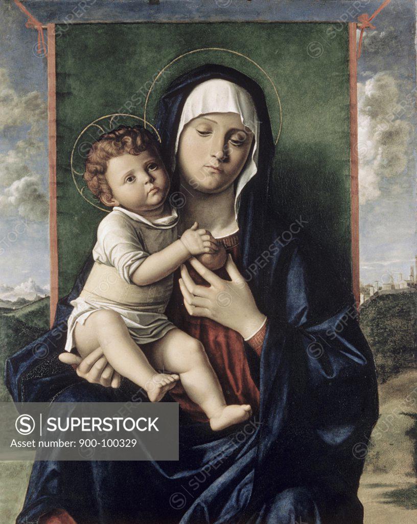 Stock Photo: 900-100329 Madonna & Child Giovanni Bellini (c.1430-1516/Italian)