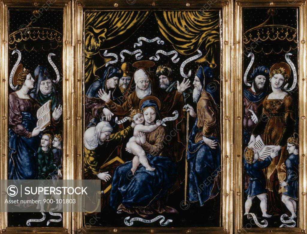 Stock Photo: 900-101803 St. Anne by unknown painter, (16th century), Artist Unknown