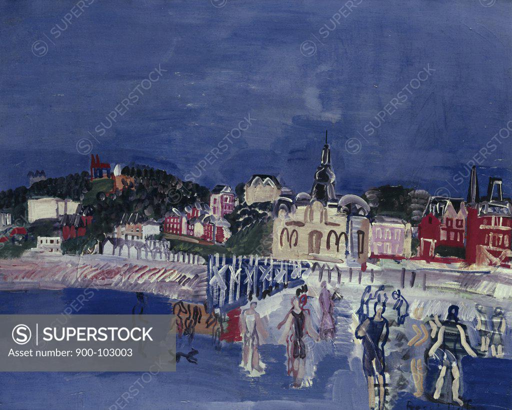 Stock Photo: 900-103003 Trouville by Raoul Dufy, 1877-1953