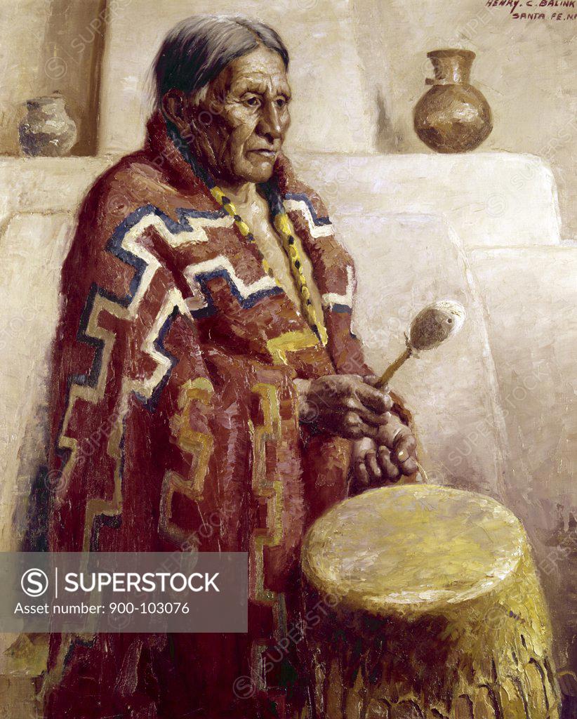 Stock Photo: 900-103076 The Drummer of San Juan by Henry C. Balink, 1882-1963