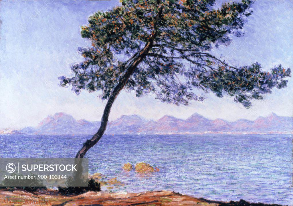 Stock Photo: 900-103144 Cap d'Antibes 1888 Claude Monet (1840-1926/French) Oil on Canvas Courtauld Institute and Galleries, London