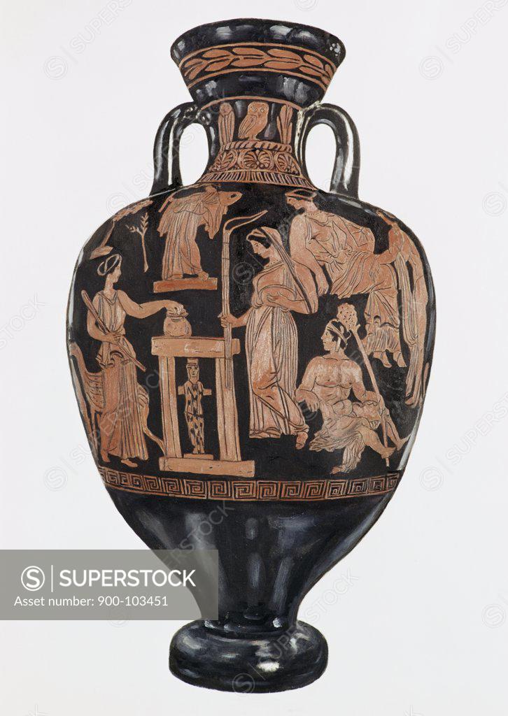 Stock Photo: 900-103451 Vase Greek Art 