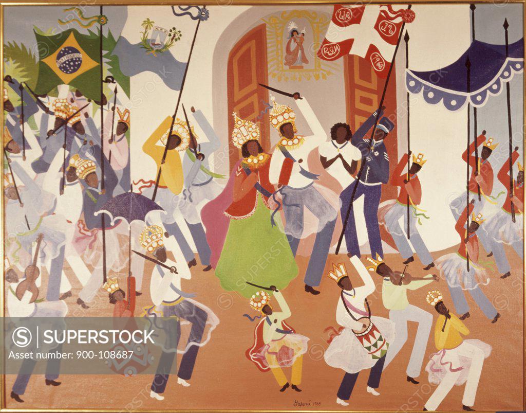 Stock Photo: 900-108687 Nuptial Dance by Araujo Yaponi, 1968