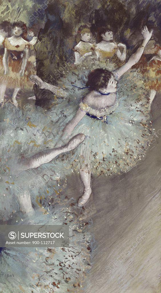 Stock Photo: 900-112717 Danseuse Basculant-Danseuse Verte Edgar Degas (1834-1917/French)