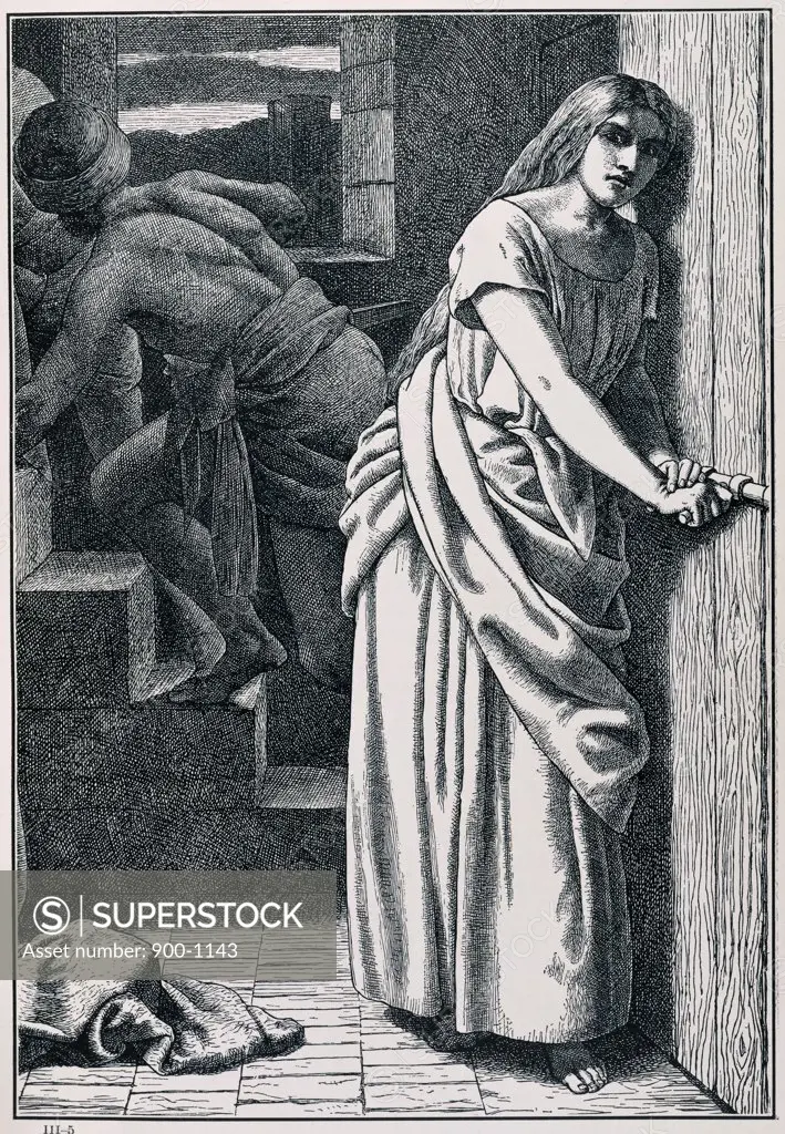 Rahab Hides the Spies Frederick Richard Pickersgill (1820-1900 British) 