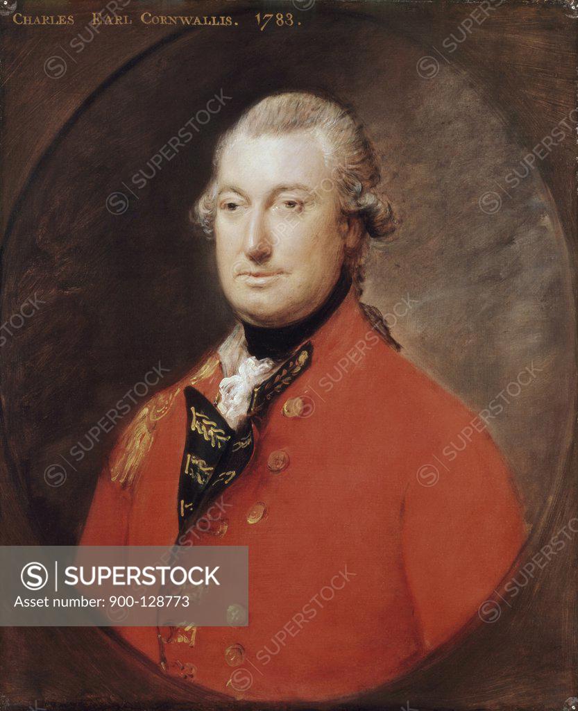 Stock Photo: 900-128773 Charles Cornwallis Thomas Gainsborough (1727-1788  British)