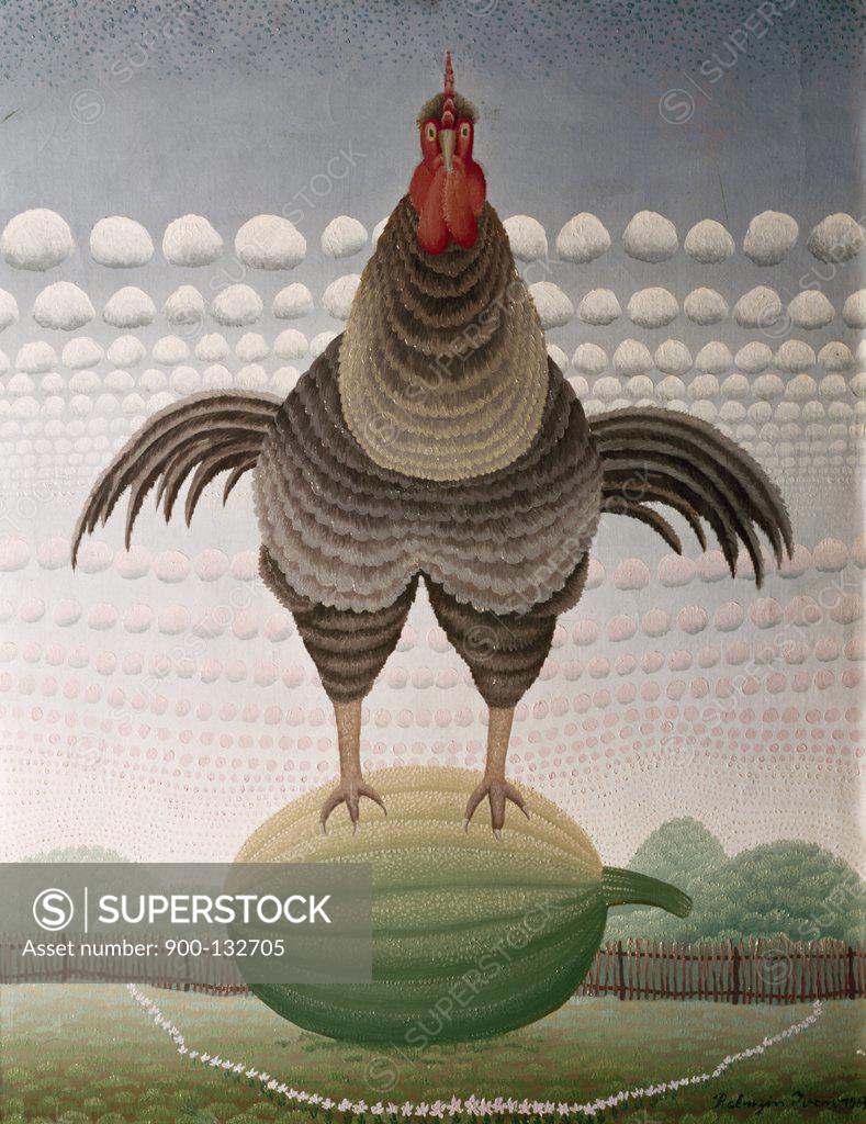 Stock Photo: 900-132705 The Rooster by Ivan Rabuzin, 1963, born in 1921