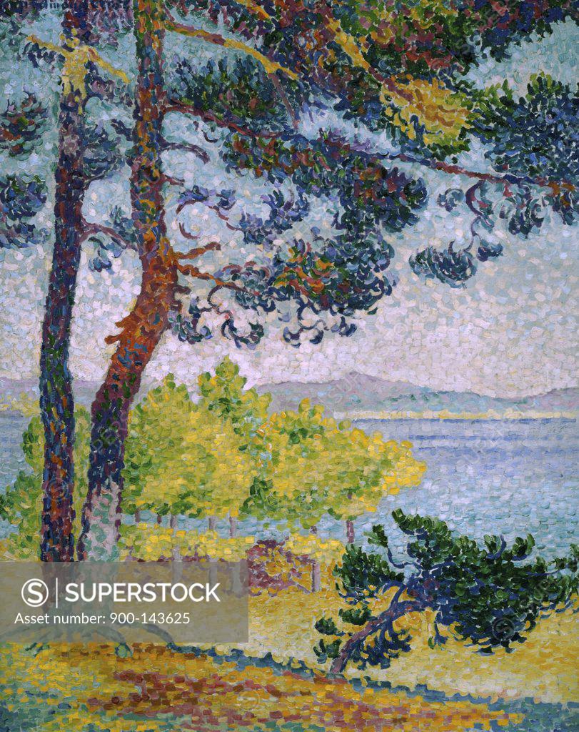 Stock Photo: 900-143625 Afternoon at Pardigon Henri Edmond Cross (1856-1910/French) Oil on canvas 
