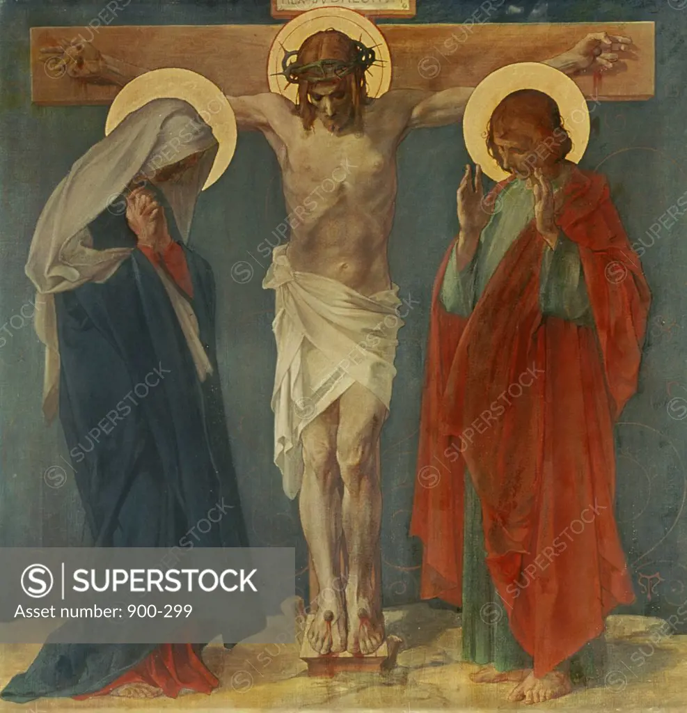 Jesus Dies on the Cross (12th Station of the Cross) 1898 Martin Feuerstein (1856-1931 French) St. Anna Church, Munich, Germany