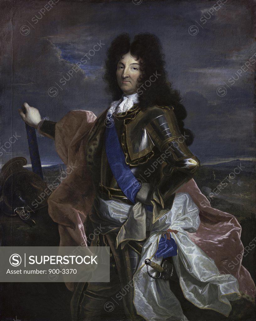 Stock Photo: 900-3370 Louis XIV of France  Hyacinthe Rigaud (1659-1743 French)