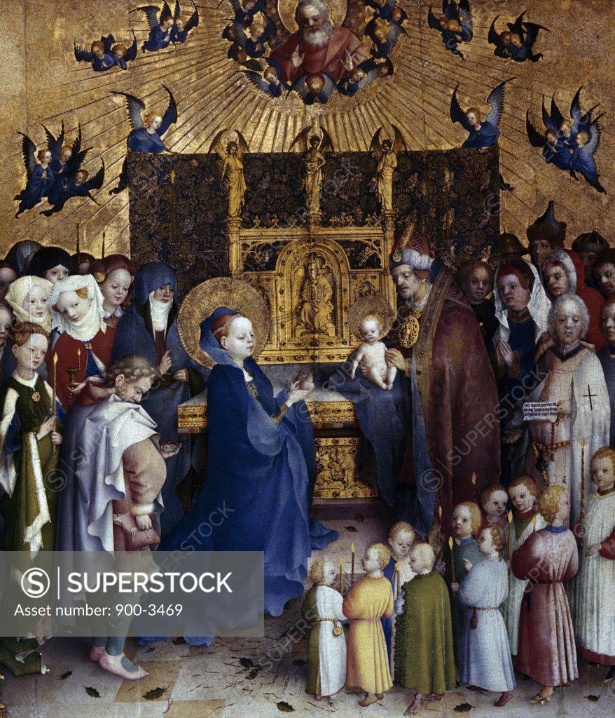 Stock Photo: 900-3469 Presentation of Christ in the Temple by Stephan Lochner, (1400-1451)