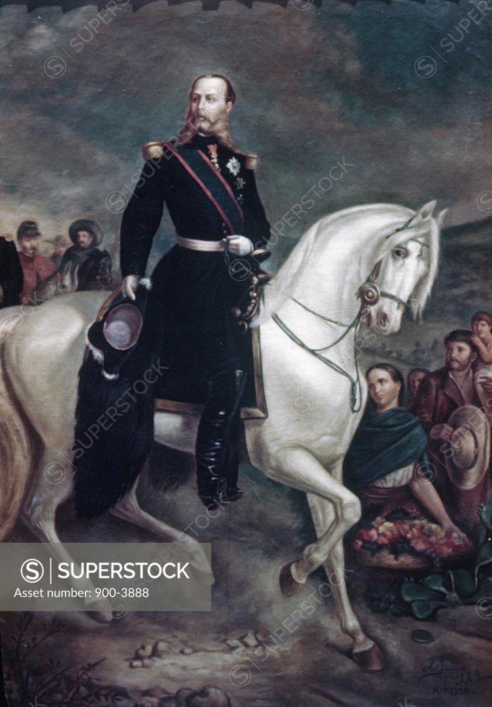 Stock Photo: 900-3888 Emperor Maximilian of Mexico