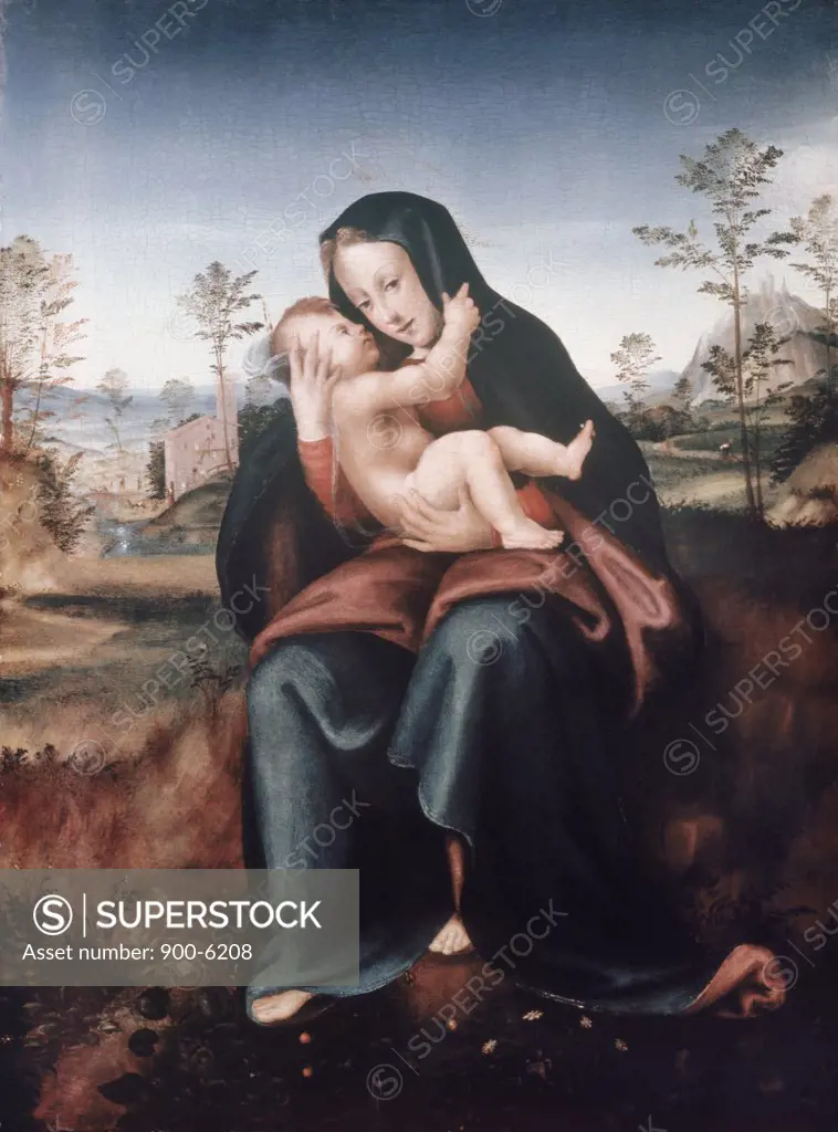 Madonna & Child Fra Bartolommeo(1472-1517 Italian)