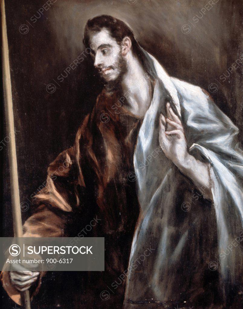 Stock Photo: 900-6317 Saint Thomas by El Greco, (1541-1614)