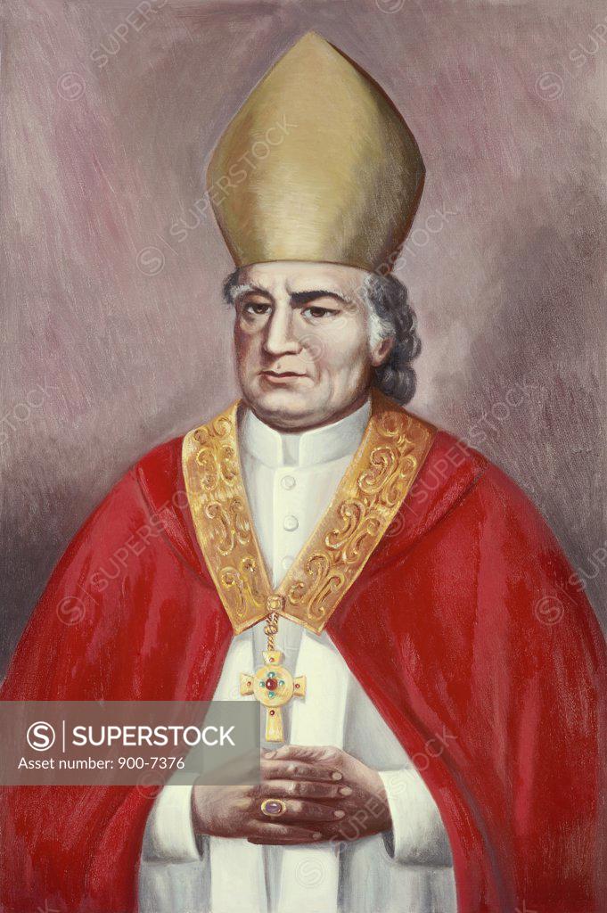 Stock Photo: 900-7376 Archbishop John Carrol Vittorio Bianchini (1797-1880 Italian)