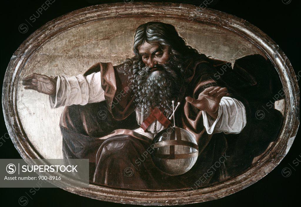 Stock Photo: 900-8916 God The Father Luca Signorelli (1445/50-1523 Italian)
