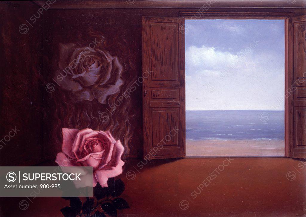 Stock Photo: 900-985 Le Sens de la Pudeur by Rene Magritte, oil on canvas, 1952, 1898-1967, Private Collection