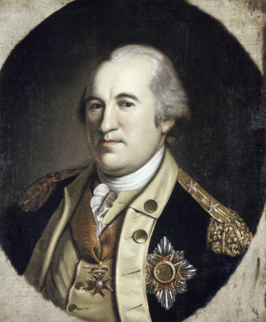 Gen. Frederick W. von Steuben Charles Willson Peale (1741-1827 American) 