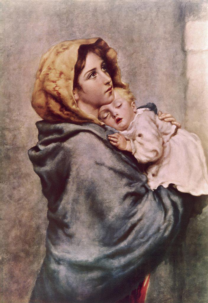 Madonna of the Poor  Roberto Ferruzzi (1853-1934 Italian) 