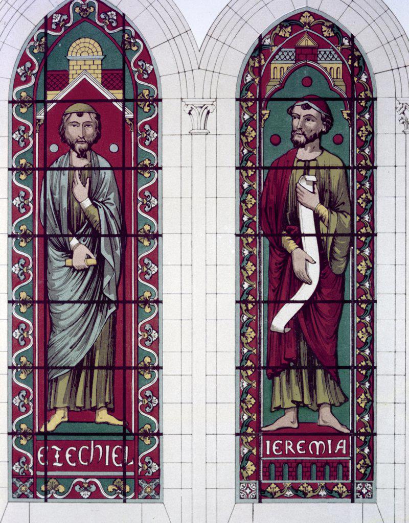 Prophets, The Ezekiel And Jeremiah, Stained Glass