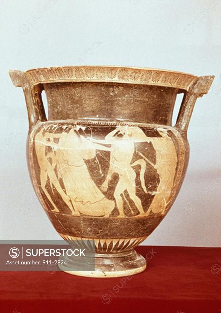 Stock Photo: 911-2824 Attic Red-Figure Krater Vase  Greek Art(- )  