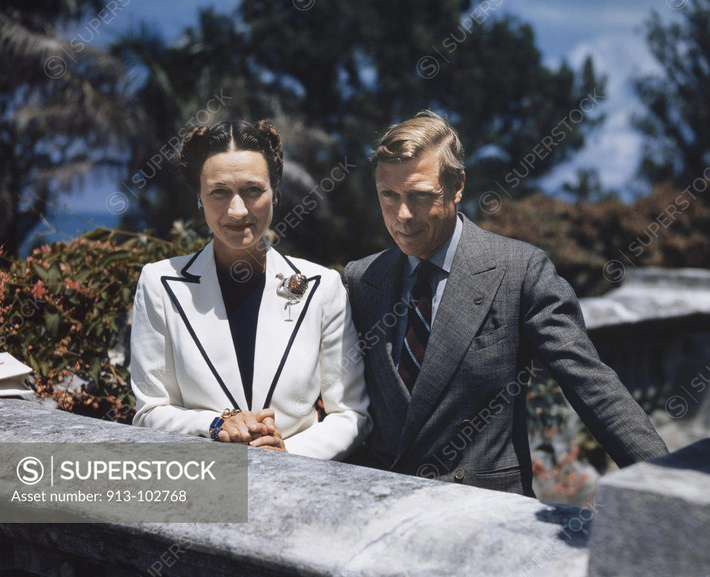 Stock Photo: 913-102768 Duke Edward VIII and Duchess Wallis Simpson