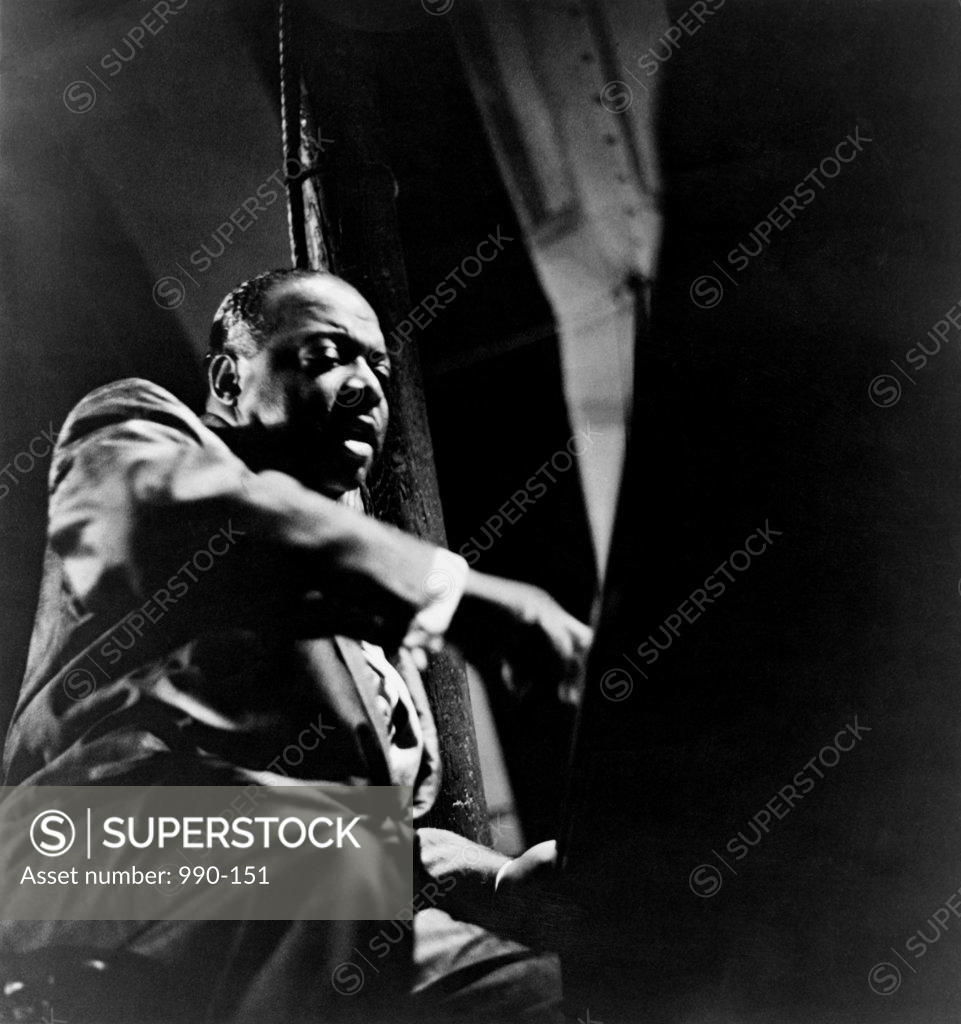 Stock Photo: 990-151 Count Basie, (1904 -1984), American Jazz Musician
