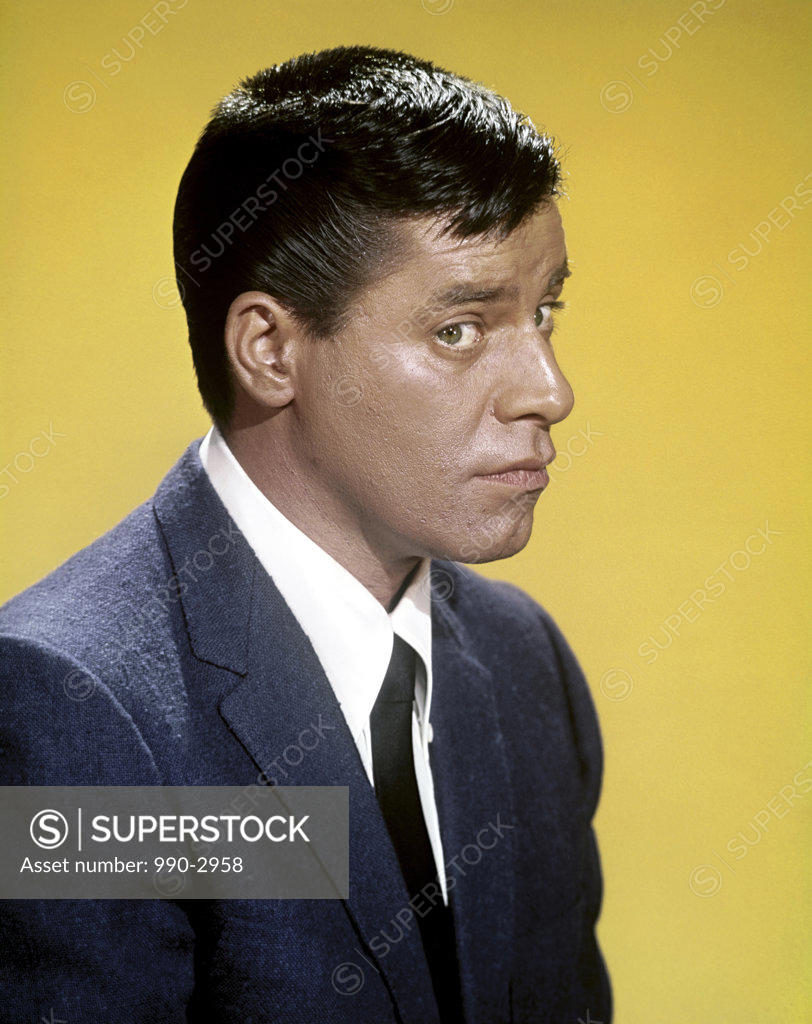Stock Photo: 990-2958 Jerry Lewis, Comedian and Actor