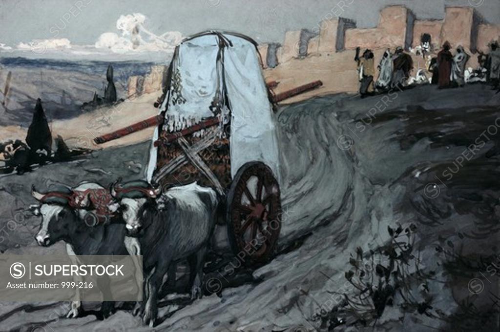 Stock Photo: 999-216 The Ark Sent Away James Tissot (1836-1902 French)