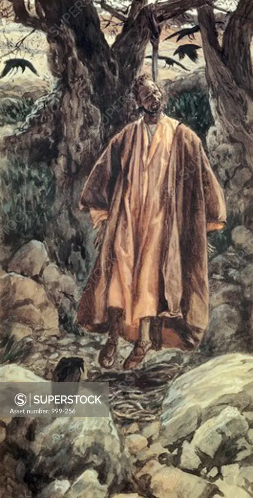 Judas Hangs Himself James Tissot (1836-1902/French)