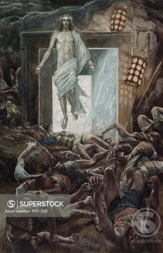 Stock Photo: 999-328 The Resurrection James Tissot (1836-1902/ French)