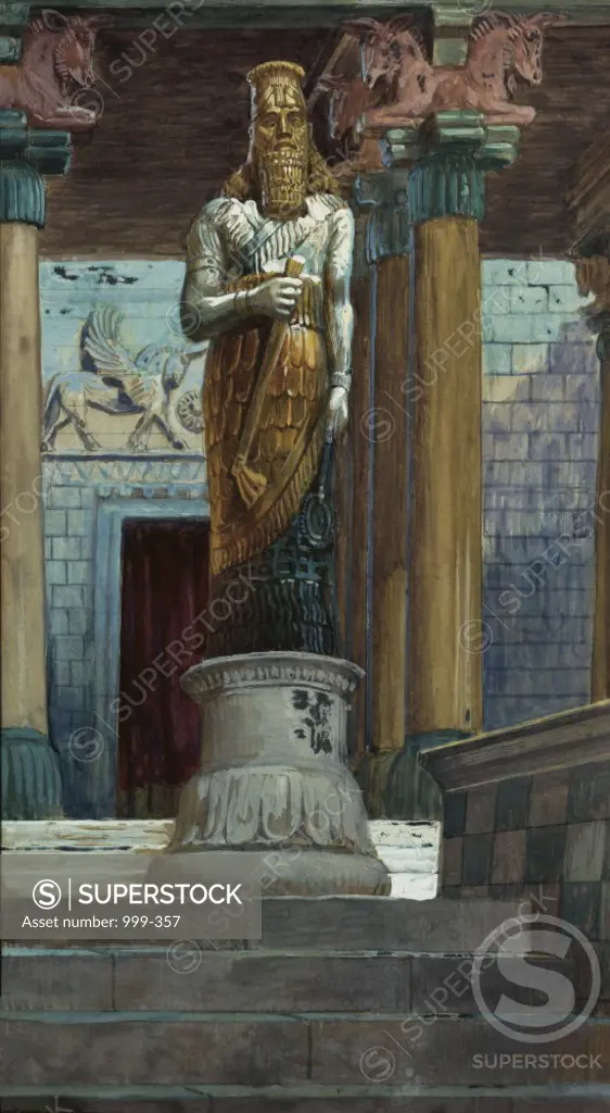 The Statue of Nebuchadnezzar James Tissot (1839-1902/French) Jewish Museum, New York