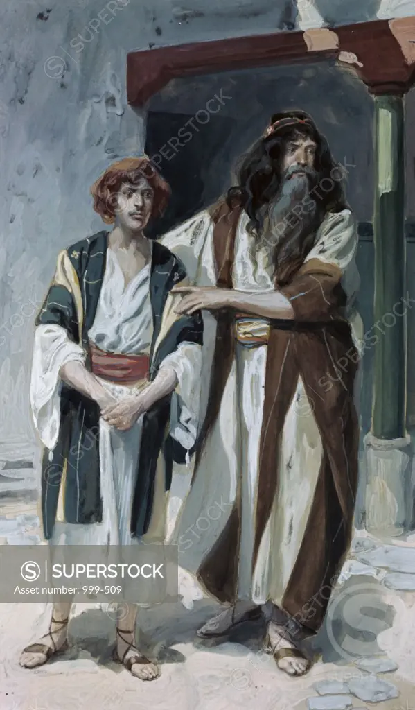 David Presented to Samuel James J. Tissot (1836-1902/French) Jewish Museum, New York, USA